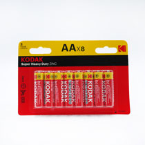 Kodak Super Heavy Duty AA Batteries 8pk Kodak Super Heavy Duty AA Batteries 8pk